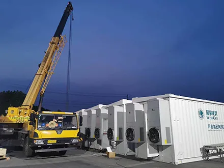 Hainan 25MW/50MWh liquid-cooled prefabricated cabin energy storage project